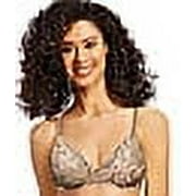 Women's Bali 3W11 One Smooth U Smoothing & Concealing Underwire Bra (Regal Navy Dot Print 38DD)