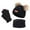 Black, variant on Utoimkio Kids Winter Hats Gloves Scarf 3Pcs Set for Girls Boys Toddler Warm Fleece Lined Warm Winter Outfits for 1-11 Years Old