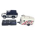 thumbnail image 1 of Bewildely Mini coche de control remoto de juguete para niños, modelo de coche de aleación con luces para efectos realistas o dañados Kits de construcción modelo tipo+1, 1 of 6