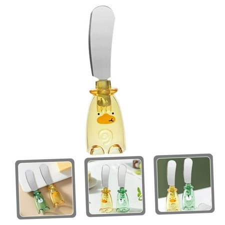 

cheap kitchen gadgets fruit cutters shapes utility knife Stainless Steel Butter Household Cheese Spatula Frosting Spreader Jam Jelly Condiment Cute Baking Tools