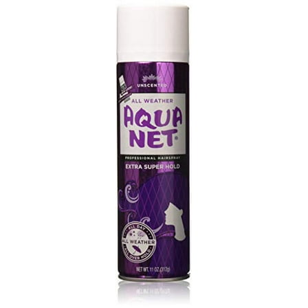 Aqua Net Extra Super Hold Professional Hair Spray Unscented 11 oz
