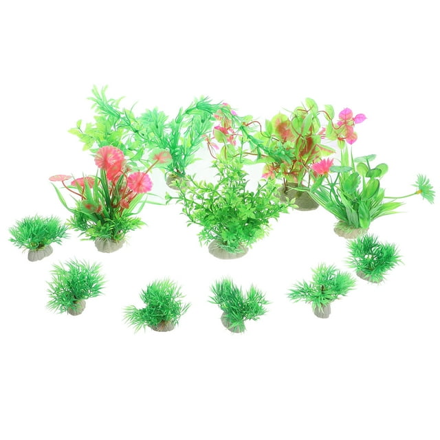 unbranded 12Ud Artificiales De Acuario Compactas Para Y En