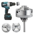 thumbnail image 3 of Compact Zinc Alloy Machine Tool Accessories: 3-Jaw/4-Jaw Chucks with Drill Connecting Rods for Industrial Clamping Applications, 3 of 5