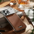 thumbnail image 6 of Luxury Magnetic PU Leather Aromatherapy Case For iPhone 15 16 Pro Max Plus Wireless Charging Borderless Case, 6 of 12