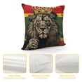 thumbnail image 4 of Lion Judah Smoke Decorative Throw Pillow Covers Square Pillow Cover for Sofa Living Room Couch Bed, 4 of 5