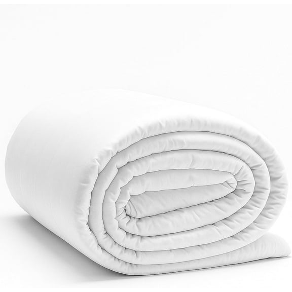 100% Cotton Batting for Crafts - 120" x 124" - Cotton Batting for Quilting w/Scrim Layer - Cotton Fabric - Quilting Fabric for Quilt DIY Projects, Blankets, Sofa Cushions, Pillows, Crafts, etc...