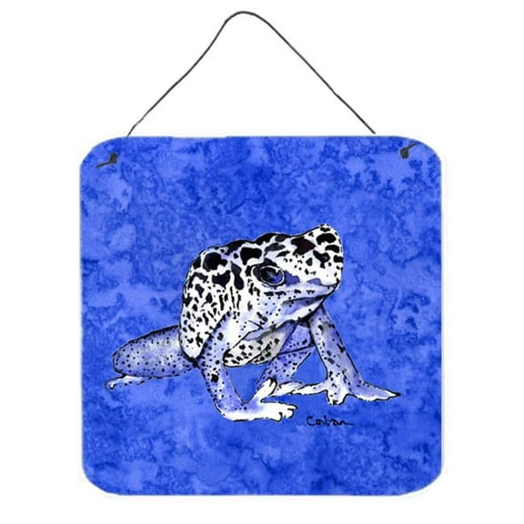 Frog Aluminium Metal Wall Or Door Hanging Prints