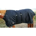 thumbnail image 2 of 84" 1200D Turnout Waterproof Horse Heavy Winter Blanket w/ Bellyband Black 551B, 2 of 5