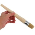 thumbnail image 6 of SOPOTUTU 2Pcs Wood Handle Painting Brush for Waxing and Furniture Restoration in Beige, 6 of 8