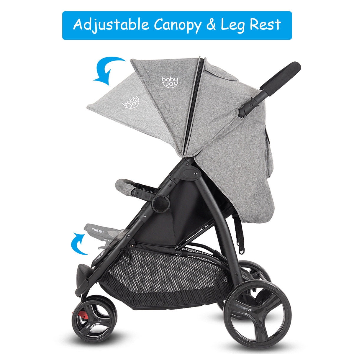 Vanbloom Baby Stroller (Gray) – 6312A – Saint John's