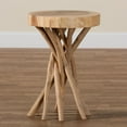 thumbnail image 6 of bali & pari Liberte Natural Teak Wood End Table, 6 of 6