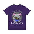 thumbnail image 2 of Cute Living My Best Ramen Life Kawaii Anime Koala Chopsticks Tshirt S-3XL, 2 of 9