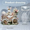 thumbnail image 3 of Desktop Decor Easter Bunny Decorative Acrylic Egg Ornament Festive Home Decor Tabletop Decoration For Easter Celebration, 3 of 4