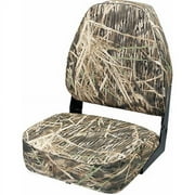 Wise High Back Camoflauge Boat Seat - Mo