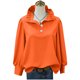 thumbnail image 5 of TaTaai 2026 Spring Summer Solid Color Button Top for Women Long Sleeve Round Neck Casual Blouse Soft Comfy Lightweight Daily Vacation Outfits Gift, 5 of 5
