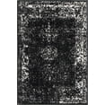 thumbnail image 1 of Unique Loom Sofia Collection Area Traditional Vintage Rug, French Inspired Perfect for All Home Décor, 2' 2 x 3' 0 Rectangular, Black/Ivory, 1 of 2