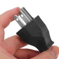 thumbnail image 3 of 3pcs Electric Plugs Replacement Plugs 3 Prong Electrical Plug Extension Cord Ends (US Plug), 3 of 4