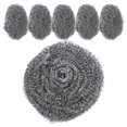 thumbnail image 5 of Stainless Steel Scrubber for Kitchen Use Silver Color Unique Design Comfortable Grip 6pcs, 5 of 5