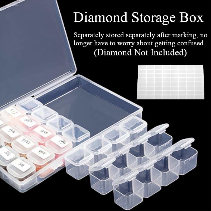 Dimmable Light Brightness Board Apply to Full Drill /& Partial Drill 5D Diamond Painting Kits for Adults XEUYUTR Diamond Painting Accessories with A4 LED Light Pad and Professional Tray Organizer