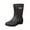 Brown, variant on XIMIN Women Short Rain Boots for Womens Ankle Water Proof Rainboot Slip On Garden Boot Rubber Shoes Mens Agriculture Knee Boots