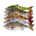thumbnail image 2 of HENGJIA Fishing Lures 6pcs Multi Jointed Fish Fishing Kits Slow Sinking Lifelike Swimbait Freshwater and Saltwater for Trout Bass Lures, 4.72"/0.59oz, 2 of 14
