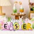 thumbnail image 2 of Zhourta Happy Easter Tree Decoration Wooden Designs Crafts Decoration Event Party Supplie Fun Activity for All Ages, 2 of 9