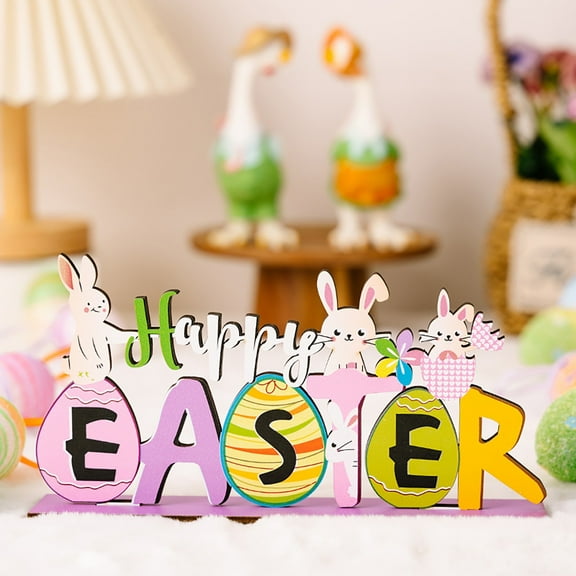 Happy Spring Sign, Spring Decorations for Home, Office, Shelf, Mantel, Indoor, Spring Flower Decor, Spring Butterfly Table Top Party Decoration