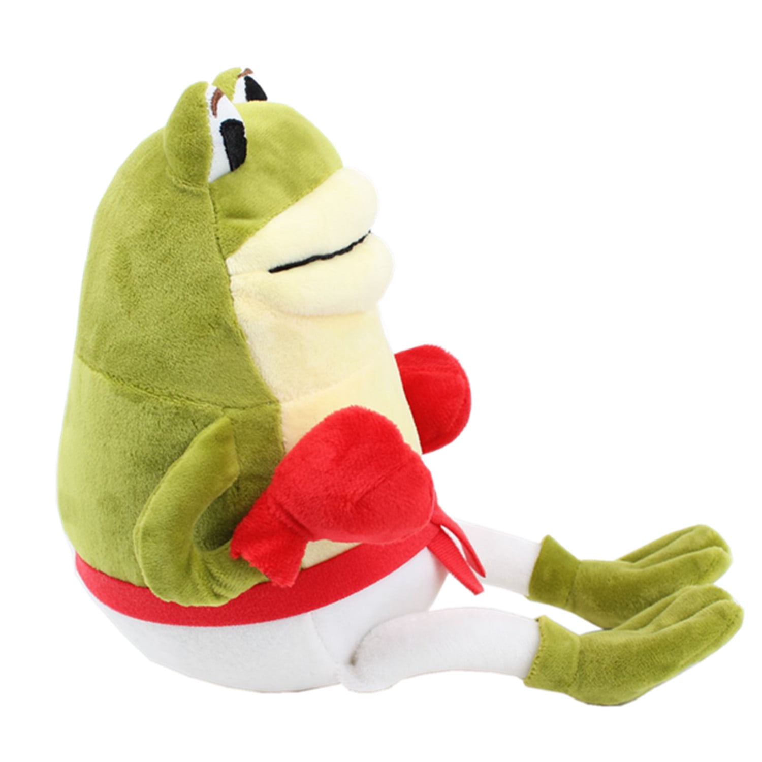 uiuoutoy Cuphead & Mugman Ribby and Croaks Plush Toys The Frog Stuffed Doll Figure 2pcs