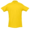 thumbnail image 3 of SOLS - Polo de manga corta liso para caballero/hombre 100% algodón de primera  Modelo Spring II - Verano/ Vacaciones (Oro), 3 of 3
