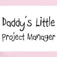 thumbnail image 2 of CafePress - Daddy's Little Project Manager Infant Bodysuit - Baby Light Bodysuit, Size Newborn - 24 Months, 2 of 4