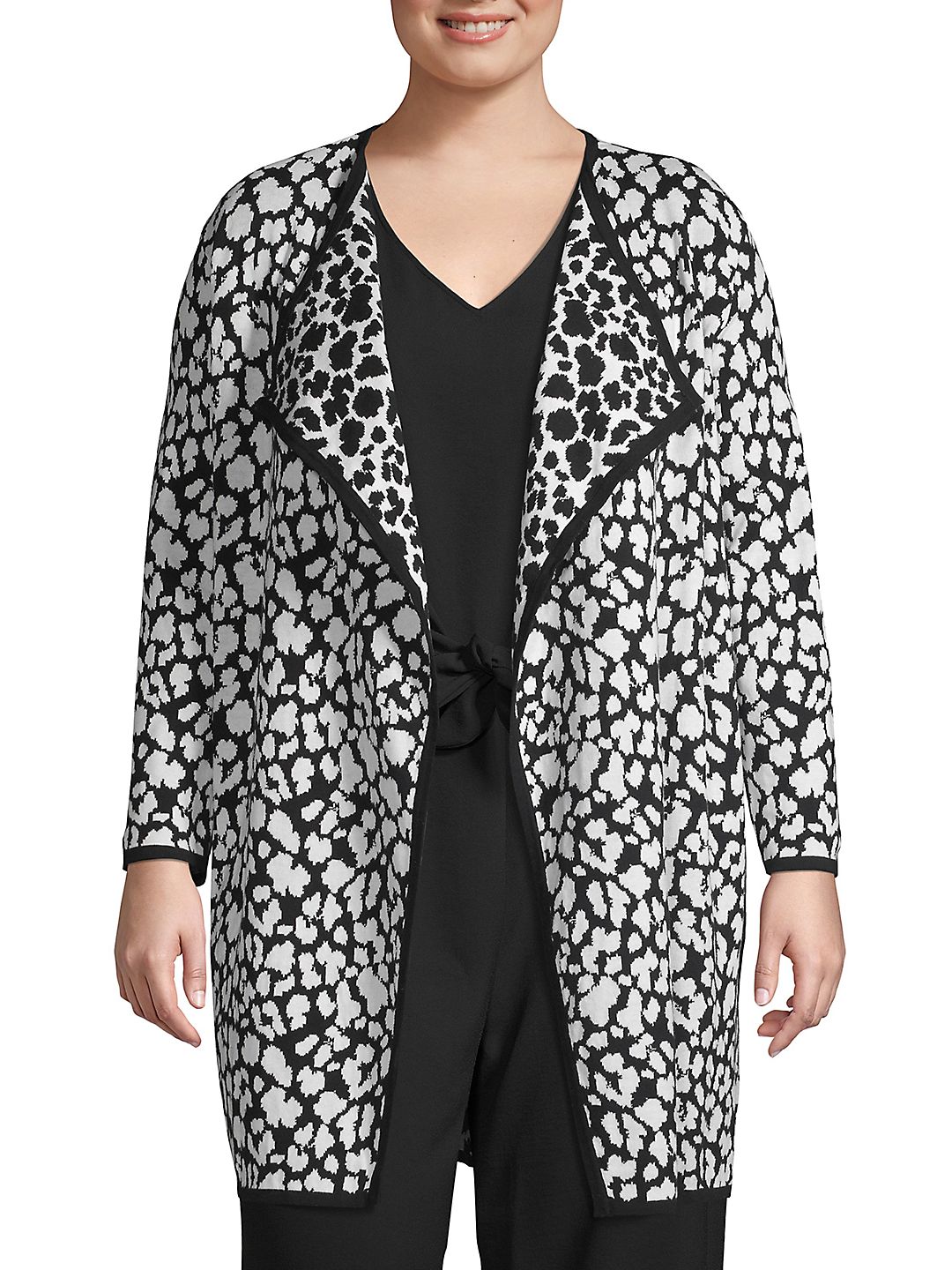 cheetah cardigan walmart