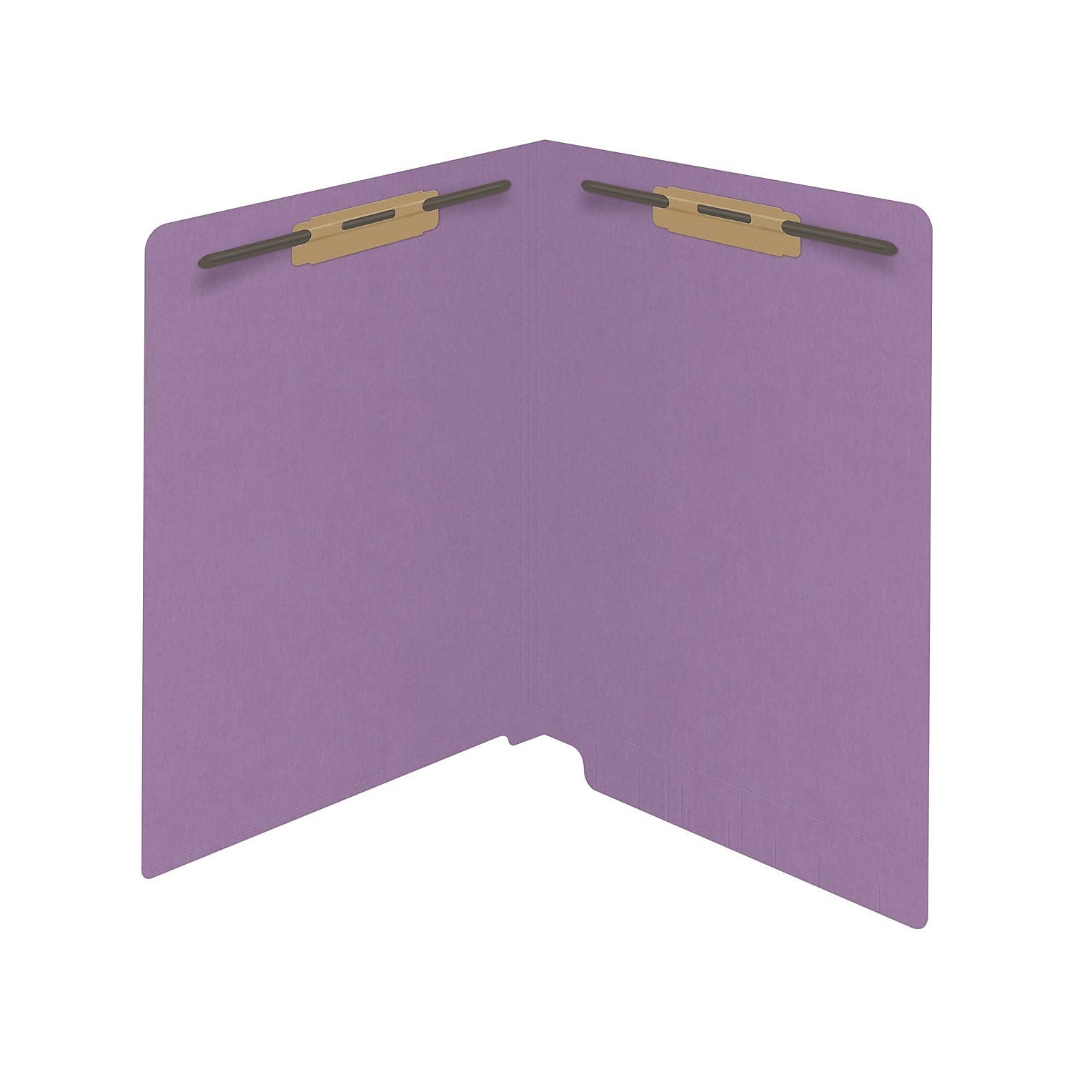 Medical Arts Press Reinforced End Tab File Folder Straight Cut Letter-Size Lavender 50/Box