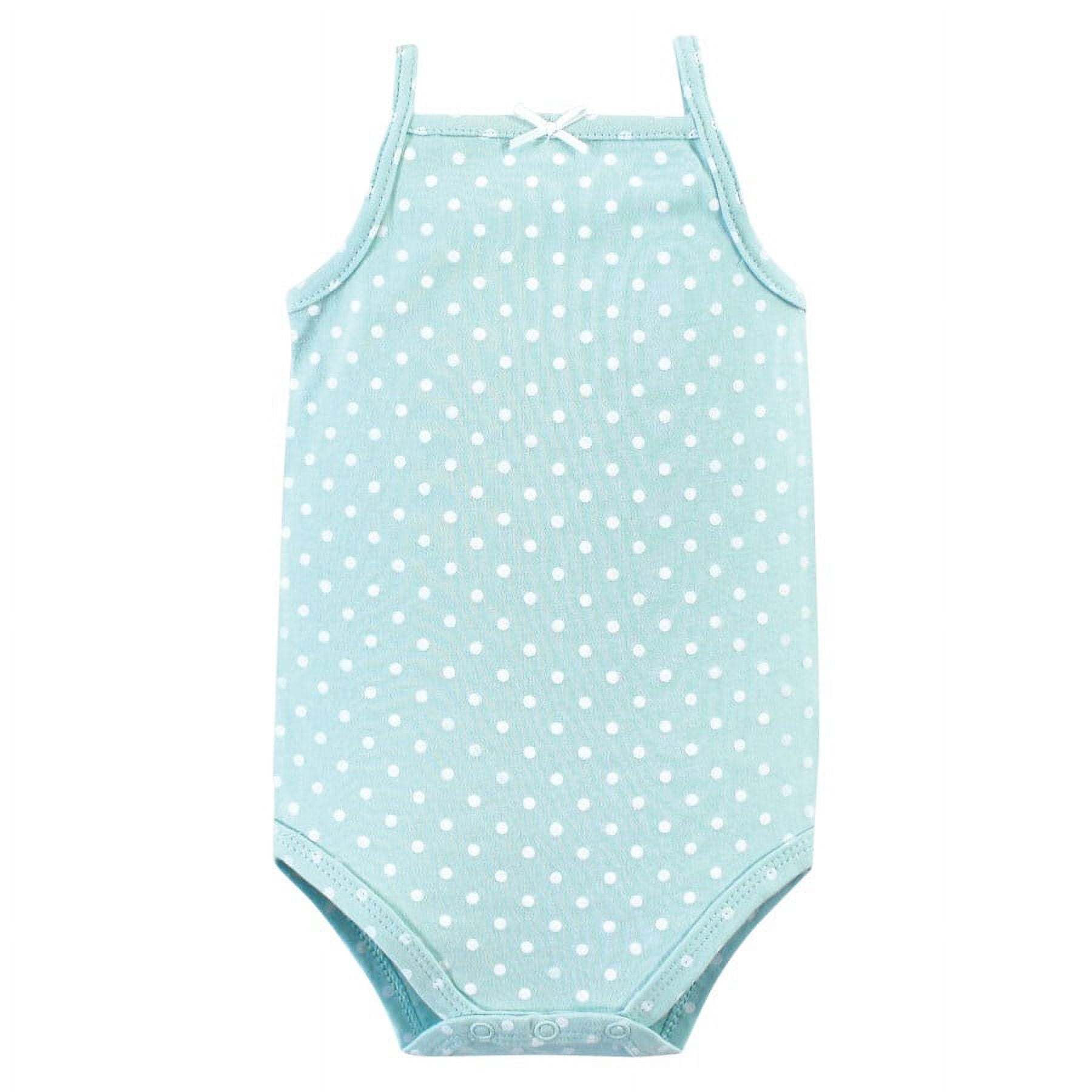 Hudson Baby Sleeveless Bodysuits, 5-Pack, Preemie-24 Months