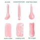thumbnail image 3 of Juego de Herramientas de masaje raspador Gua Sha, herramientas faciales Gua Sha de resina, tablero Guasha para el cuidado de la salud, tablero raspador Guasha para acupuntura, 3 of 8