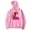Pink-HJ8385, variant on ZillaKami Hoodies Sweatshirts Casual Streetwear Rapper Long Sleeve Sweatshirts Men Women Pullover