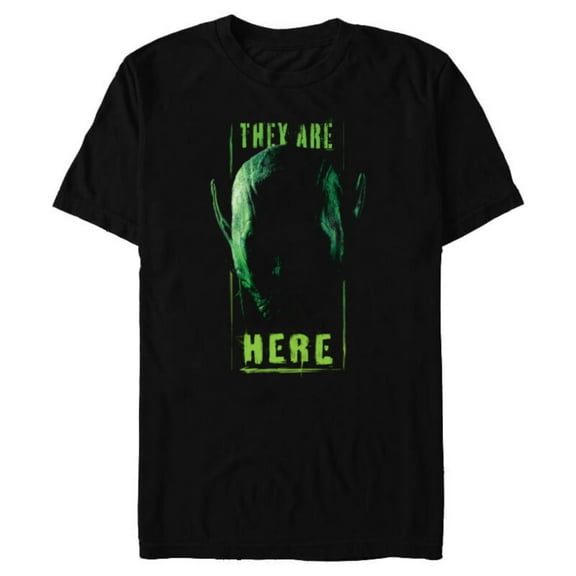 Marvel Studios Secret Invasion Shadowed Skrull They Are Here - Short Sleeve Blended T-Shirt for Adults - Customized-Black