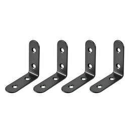 5 X STEEL RIGHT ANGLE BRACKET 25mm X 25mm Heavy Duty Corner/L Shape