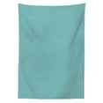 thumbnail image 2 of Teal Tablecloth, Polka Dotted Pattern Traditional Style European Inspired and Vibrant Colored Image, Rectangle Satin Table Cover Accent for Dining Room and Kitchen, 60" X 90", Teal White, by Ambesonne, 2 of 2