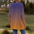 thumbnail image 4 of Delayuji Women’s Long Cardigan Gradient Color Lightweight Soft Knit Cardigan For Women Long Sleeve Open Front Tops With Pockets Spring Trendy, 4 of 6