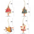 thumbnail image 5 of Christmas Tree Hanging Elves Ornaments Christmas Tree Pendant Xmas Home Holiday Decor 3.15x3.94 inch, 5 of 6