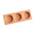 thumbnail image 4 of GOOHOCHY 1Pack Rectangular Wood Small Dinner Plates for Home Use 7.9x3x1.2in, 4 of 8