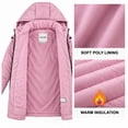 thumbnail image 5 of Steve Madden Girls Puffer Jacket Insulated Quilted Long Length Winter Parka Long Puffer Jacket, 5 of 6