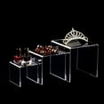thumbnail image 6 of Clear Acrylic Showcase Collectibles Display Stands Cake Stands for Jewelry for Pop Figures Candy Dessert Table Decoratio, 6 of 9