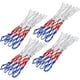 thumbnail image 1 of Red de baloncesto WEIHJMXG paquete de 4 redes de repuesto colores, 1 of 5
