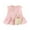 Pink, variant on 6 Months-3 Years Toddler Girls Tulle Dresses with Bag Baby Girl Casual Dress Summer Sleeveless Ruffle Outfits Pink 3-4 Years