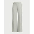 thumbnail image 3 of Scoop Women’s and Women’s Plus Ultimate Scubaknit Seamed Sweatpants, Sizes XS-4X, 3 of 5