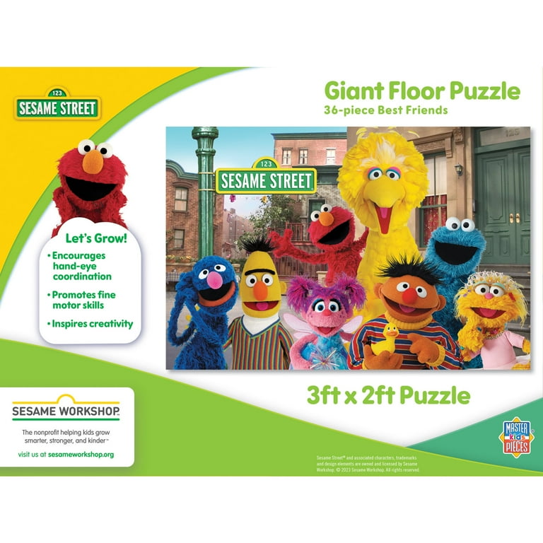 MasterPieces Sesame Street - Best Friends 36 Piece Floor