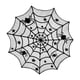 thumbnail image 1 of Mantel de Halloween, cubierta de mesa negra, decoración de mesa, telaraña de telaraña, mantel para comedor, vacaciones, 1 of 9