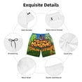 thumbnail image 2 of Game My Singing Monsters Dawn of Fire Men's Beach Shorts Swim Trunks Casual Quick Dry Board Shorts Swimwear Pants with Mesh Lined and Pockets, 2 of 8