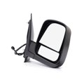 thumbnail image 3 of For GMC Savana 1500 2009 10 11 12 13 2014 Door Mirror Passenger Side | Power | Heated | Manual Folding | Black | Replacement For GM1321396 | 15227437, 3 of 9